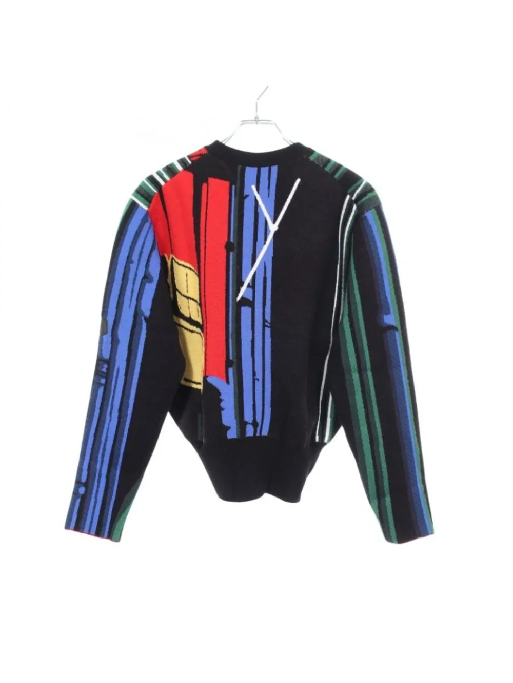 Louis Vuitton Knit Crew Neck Sweater All Over Print Cashmere